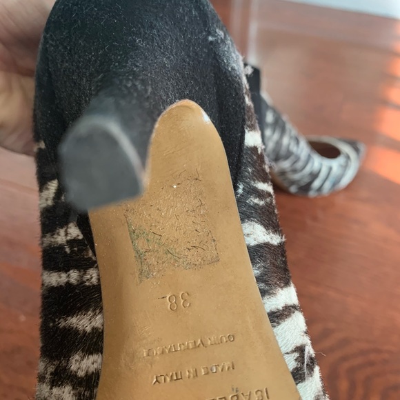 Isabel marant zebra stripe heels - Picture 4 of 4